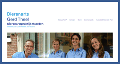 Desktop Screenshot of dierenartsnaarden.nl