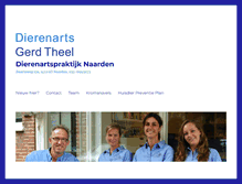 Tablet Screenshot of dierenartsnaarden.nl